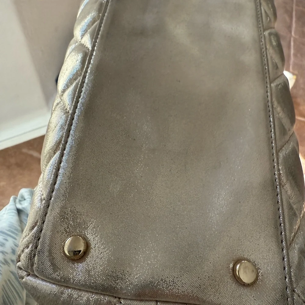 Kate Spade Quilted Metallic Bag #24